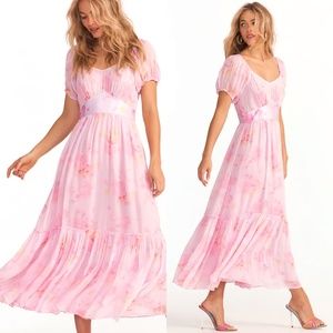 LoveShackFancy Pink Summer Dress